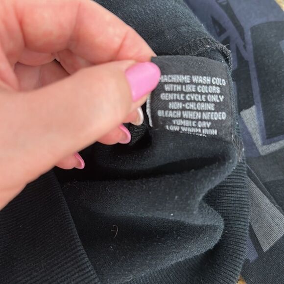 Civilized Black And Gray Streetwear Bear Crewneck Sweatshirt Size M - Picture 7 of 11